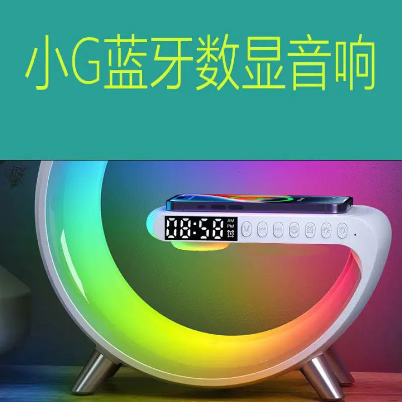 BT-3401 Bluetooth Speaker with Colorful Atmosphere Light