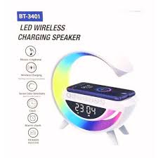 BT-3401 Bluetooth Speaker with Colorful Atmosphere Light